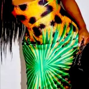 Silk dress